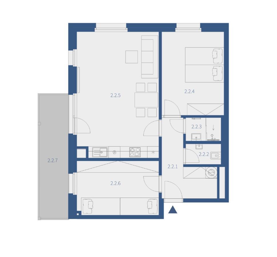 Family 2 Bedroom Ski&Bike Apartment With Terrase Janske Lazne Bagian luar foto